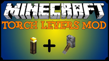 Minecraft Mod | Torch Levers! Hidden Levers for sneaky builders!