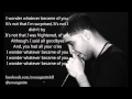 Drake - Where Were You Ft. Dawn Richard ( Lyric Video )