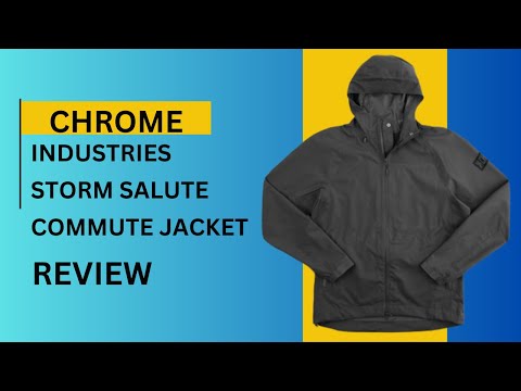 ვიდეო: Chrome Industries Storm Salute Commute ქურთუკის მიმოხილვა