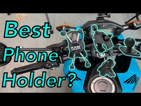 Video thumbnail: "Ram Mounts (x grip phone mount) Review" — hands-on review by Ridin Dad on YouTube