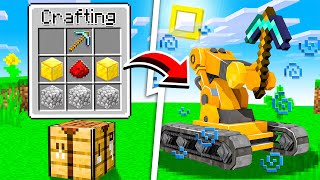 I MADE the ULTIMATE MINING ROBOT in Minecraft!