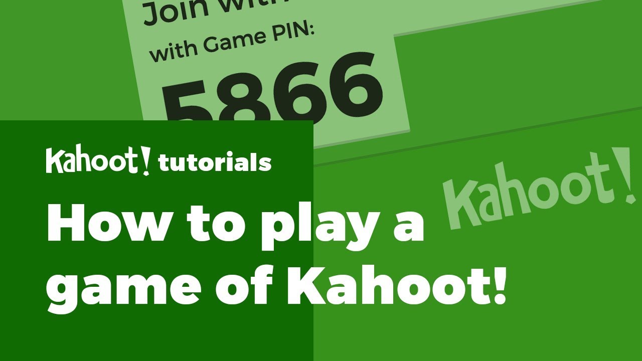 Kahoot enter pin