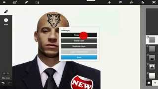 Adobe Photoshop Touch tutorial №7