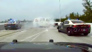 Chaos on Florida's Turnpike - FHP Pursuit of Stolen Van