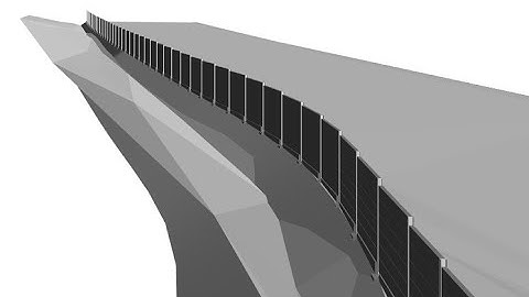 AUTO GENERATION OF SOUND BARRIER WALL