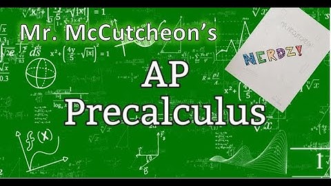 AP Precalculus Unit 1.14 Notes - Function Model Construction and Application