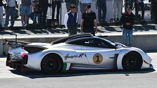 Pagani Huayra R - Laguna Seca Raceway - August 20 2022 4K