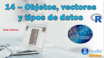 Objetos, vectores y tipos de datos en R - vídeo 14