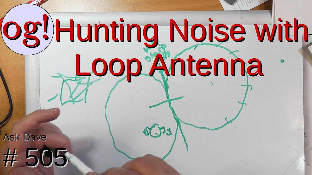 Hunting Noise with Loop Antenna (#505) - YouTube