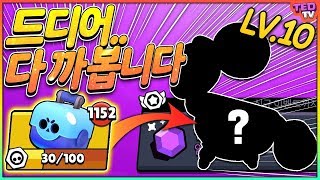 모은 상자 다 까서 스타파워 공짜로 얻었습니다 ㅋ 브롤스타즈