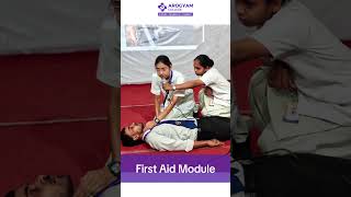 First Aid Module Training by Ms. Anistha Manohar | Arogyam Nursing College