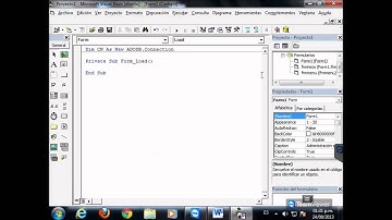 Visual Basic 6 y Access [2/4] [Conexión y Consulta]