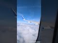 Shadow on the clouds #india #flight #travel #clouds