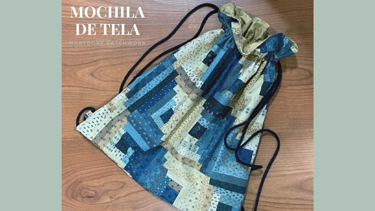 ✓ Cómo hacer 1 MOCHILA de VIAJE GRANDE 🎒💚 - Entremanos Costura