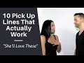 10 Pick Up Lines That Spark Attraction & Actually Work (She'll Love These)