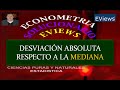 DESVIACIÓN ABSOLUTA RESPECTO A LA MEDIANA