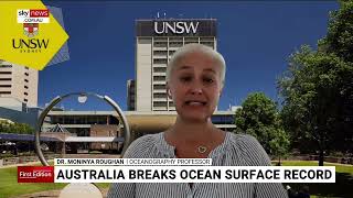 Australia's oceans hit record surface temperatures