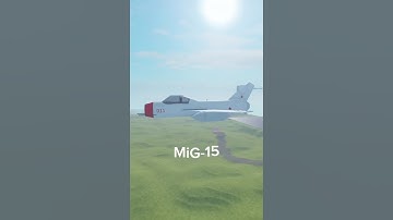 Roblox Plane Crazy Mikoyan-Gurevich MiG-15 Showcase #roblox #shorts #planecrazy