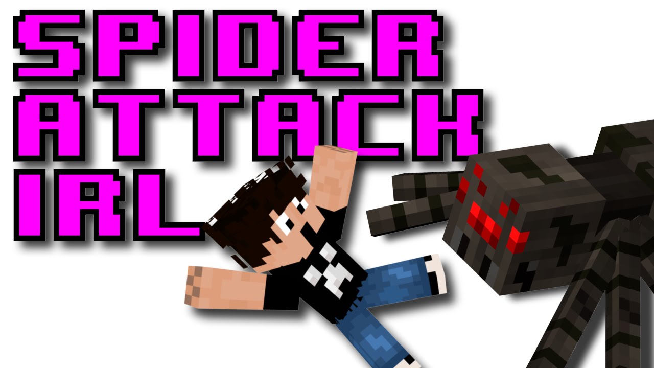 Spider Attack IRL (In Real Life) - EP26 - DrewForShow Plays Minecraft