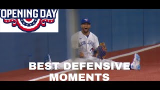 MLB Best Defensive Plays of Opening Weekend 4/7-22-4/10-22