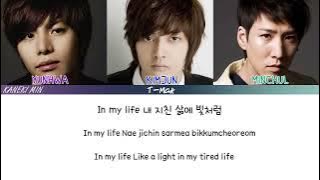 T-MAX - Paradise (Boys Over Flowers OST ) (COLOR CODED LYRIC HAN/ROM/ENG)