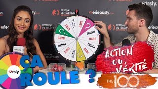 The 100 : interview Action ou Vérité (TRUTH OR DARE) avec Lindsey Morgan et Richard Harmon