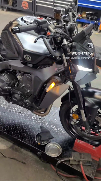 MT09 Got Flashed! #motorcycles #montreal #Yamaha