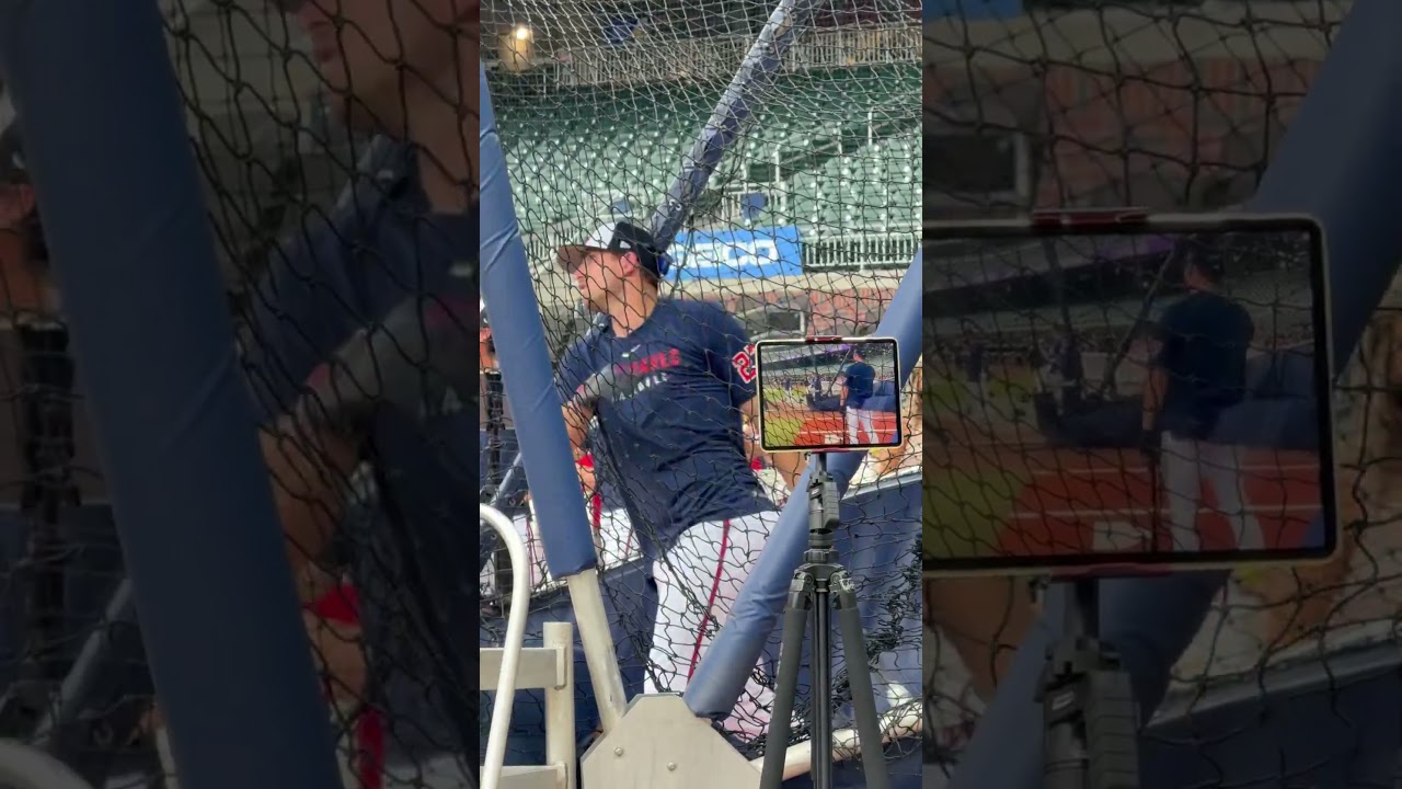 Austin Riley hitting: he’ll be back with the team this week