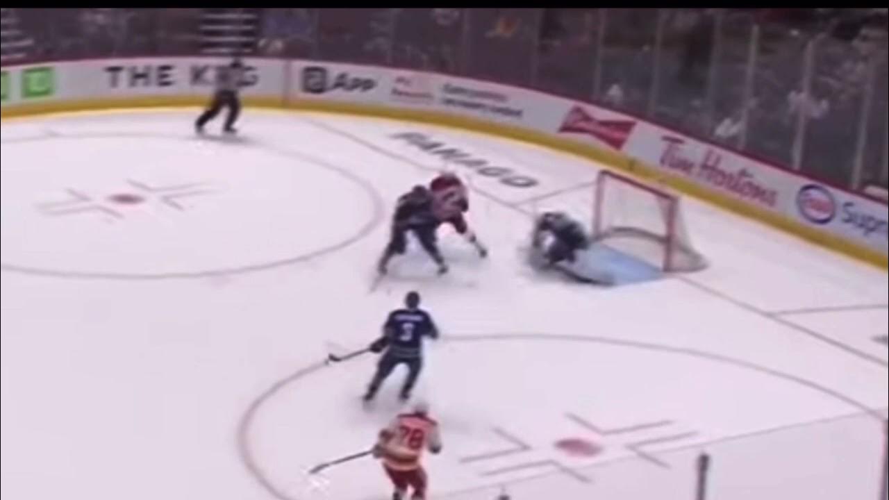 Brett Ritchie goaltender interference YouTube