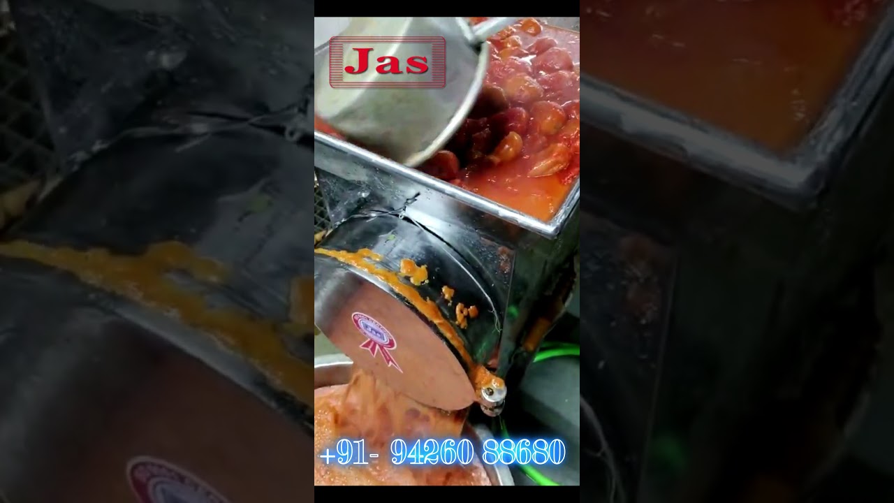 Tomato Gravy Machine - Tomato Paste Making Machine | +91-9426088680 | jasenterprise.com