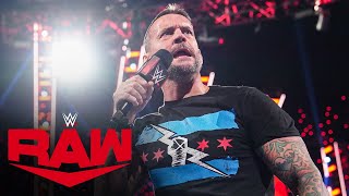 FULL SEGMENT – CM Punk returns to Raw for the first time in nearly 10 years: Raw, Nov. 27, 2023