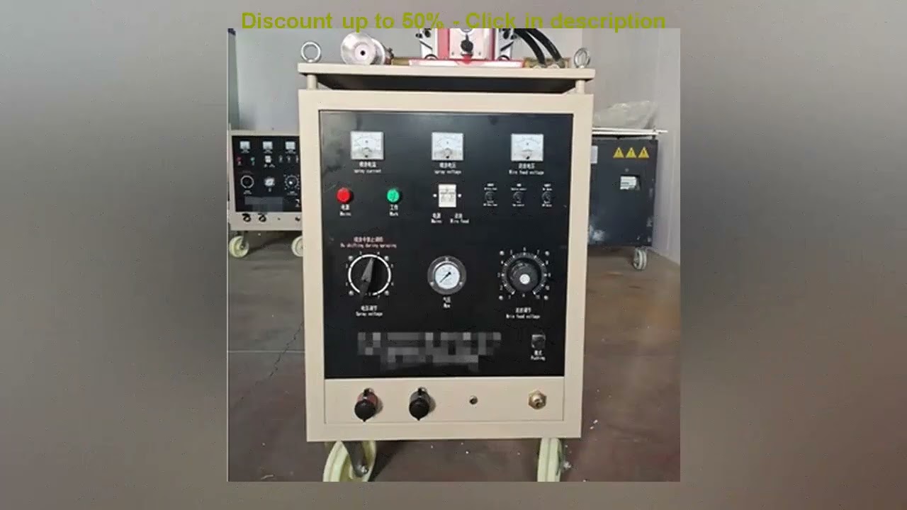 DC400A DC600A Zinc & Zinc Alloy wire Metal Coating Arc Thermal Spray Equipment Machine Arc Spray