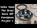 Seiko Mods - The Great Wave Off Kanagawa Project 1