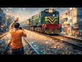 Futuristic Train Snapshot in cityscape,February 20, 2026