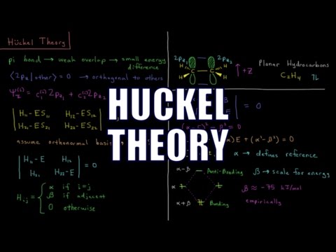 Quantum Chemistry 11.6 - Huckel Theory