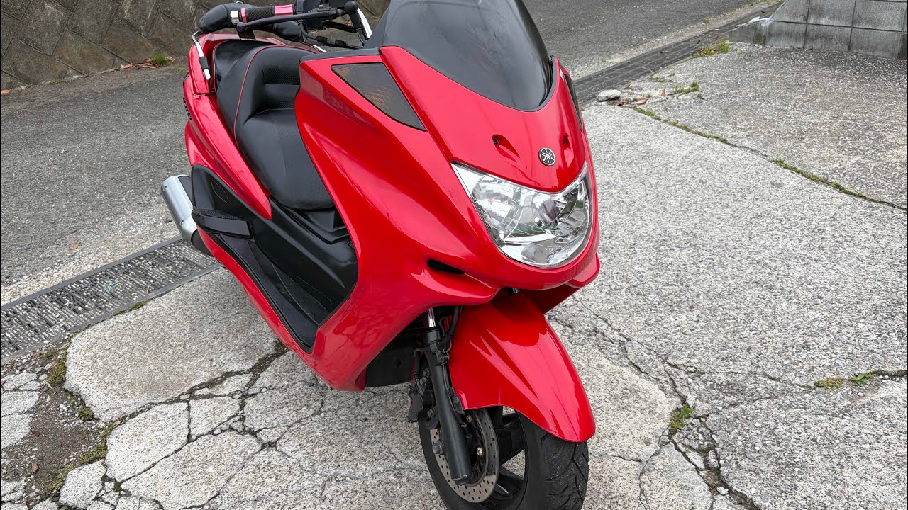 【値下げ致しました】マジェスティC250 実動車 SOLD] 90,000 yen Majesty C250 Black, Fully Customized - YouTube
