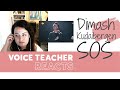 Voice Teacher Reacts | Dimash sings "SOS"