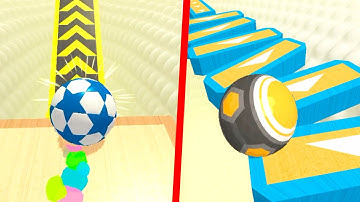 Action Balls Race - Levels 36 to 37 🆚 Challenge Level Gameplay