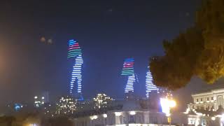Alev ve rüzgarlar şehri Bakü, bir masal gibi. #baku #azerbaycan #türkiye