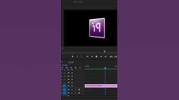 3D spinning logo Animation Effect In #premierepro