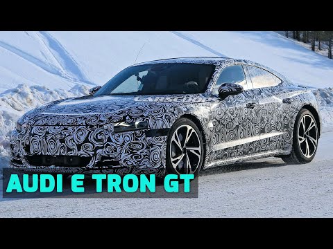 Spied: 2021 Audi e tron GT Electric Sports Sedan