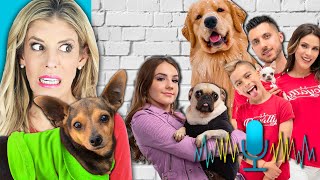 Guessing Youtubers Pets Only Using Their Voice - PawZam Dogs