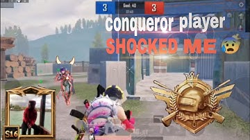 🔥conqueror player 😱 challenge me 1v1 tdm 😰 bgmi pubg video!!