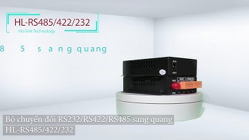 Bộ chuyển đổi RS485 sang quang Ho-link HL-RS485/422/232
