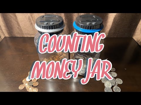 Coin Counter Jars| How much do I have?
