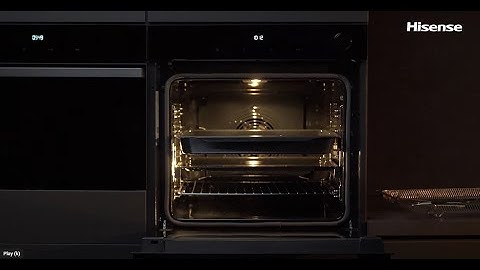 Hisense Hi6 BlackLine BSA66346ADBGUK Built In Electric Steam Add Plus, Wi-Fi Enabled Single Oven