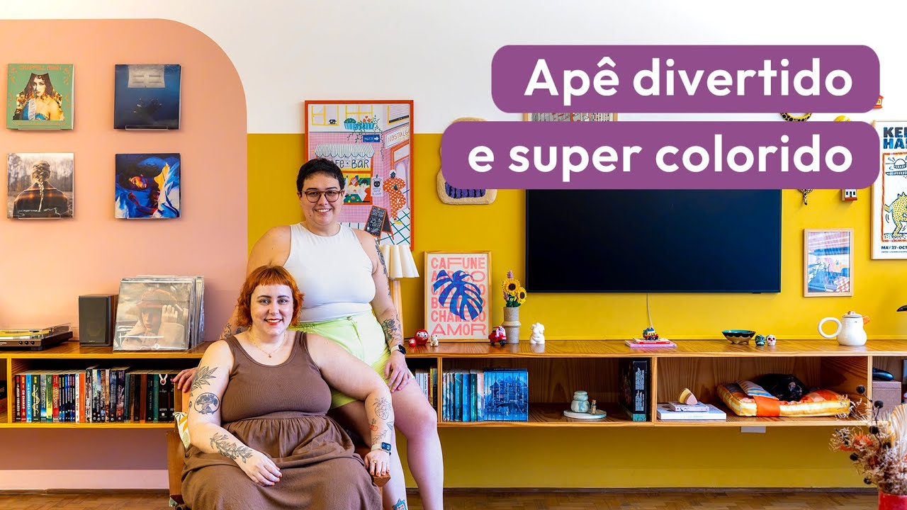 O APÊ MAIS COLORIDO DOS ÚLTIMOS TEMPOS! 🌈 Você vai se surpreender com essa decoração cheia de ideias