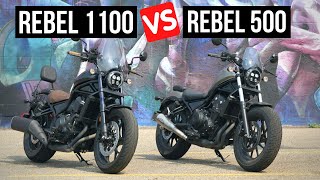 Honda REBEL 1100 First Ride (Rebel 500 Owner's Review)