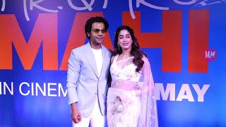 Rajkummar Rao & Janhvi Kapoor At Launch Of Film Mr And Mrs Mahi’s First Song - ‘Dekhha Tenu’
