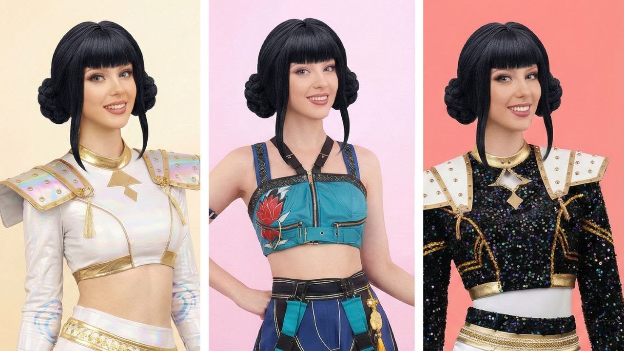 Преображение в стиле K-Pop «Охотники на демонов» ✨ От простого образа до популярности: Зои!